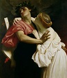 Frederic Leighton Orfeo y Eurídice, 1864, 151×168 cm: Descripción de la ...