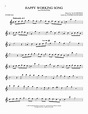 Happy Working Song (from Enchanted) Sheet Music | Amy Adams | Tenor Sax ...