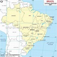 Rio latitude map - Latitude map of Rio (Brazil)