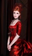 Character portraits, Lady, Red dress