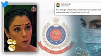 Delhi Police post on Covid Awareness goes viral which features famous ...