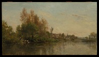 Charles-François Daubigny | The Banks of the Oise | The Metropolitan ...