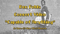 Ben Folds 2015 - Ben Folds ft. yMusic - Capable of Anything - YouTube