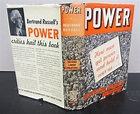 Power A New Social Analysis by Russell, Bertrand: very good/very good ...