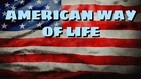 The American way of life - America's 400th Anniversary