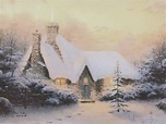 Thomas Kinkade's Christmas Cottage - Park West Gallery