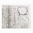 Mapa del Ducado de Saboya - por Robert De VAUGONDY - Siglo XVIII