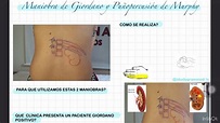 Maniobra de Giordano y Puñopercusión de Murphy - Semiología Renal - YouTube