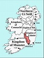 Map Of Medieval Ireland | secretmuseum