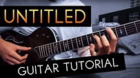 "untitled" - EDEN Guitar Tutorial - YouTube