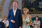 Who is David Thewlis's wife Hermine Poitou?