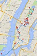 New York Attractions Map | FREE PDF Tourist City Tours Map New York 2023