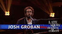 Josh Groban Performs 'She's Always A Woman' - YouTube