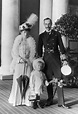 Queen Maud, Crown Prince Olav and King Haakon VII of Norway. | European ...