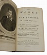 The Works of Ben Jonson | Ben Jonson | First Edition Thus