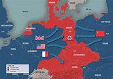 Nazi Occupation Map | Nazi Germany Map 1944 | Historical Map History
