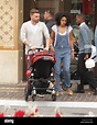 Marsha Thomason takes her family shopping at The Grove in Hollywood ...