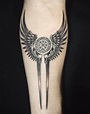 30 Pretty Valkyrie Wings Tattoos for Your Inspiration | Style VP