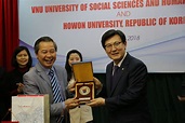 Signing MOU with Howon University (South Korea)