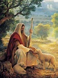 Christ with a lamb | Jesus art, Jesus painting, Pictures of christ