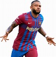 Memphis Depay Barcelona football render - FootyRenders