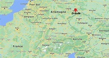 Où se trouve Dresde sur la carte | Où se trouve