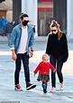 Rebecca Ferguson and husband Rory dote on daughter Sage on a stroll in ...