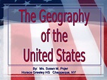 The Geography of the United States PPT for 7th - 12th Grade | Lesson Planet
