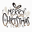 Free Vector | Merry christmas lettering