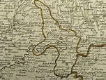 Landkarte Dreiländereck Schweiz, Frankreich, Deutschland