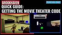 ⌛ QUICK GUIDE TO GETTING THE MOVIE CODE in ROBLOX BROOKHAVEN 🏡 RP - YouTube