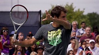 Roger Federer Forehand In Super Slow Motion - 2013 Cincinnati Open ...