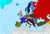 Карта европы в 1939 году