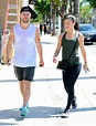 Derek Hough And Girlfriend Hayley Erbert Enjoy a Romantic Stroll