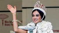 Kylie Verzosa's emotional backstage moment before Miss International win