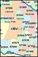 Zip Code Map Of Nj - Map