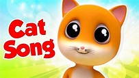 Cat Song | Nursery Rhymes & Kids Songs For Children | Junior Squad ...