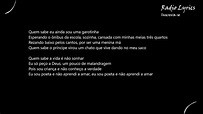 Malandragem Cássia Eller Lyrics - YouTube