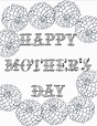 Free Printable Mother's Day Coloring Pages: 4 Designs