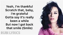 Katy Perry - Smile (Letra/Lyrics) - YouTube