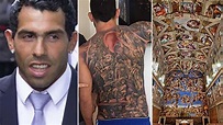 Carlitos Tevez y la historia del impactante tatuaje en su espalda: "Es ...