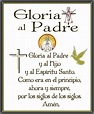 Arriba 85+ imagen oracion gloria al padre - Abzlocal.mx