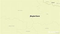 Where is Mughal Sarai, India? / Mughal Sarai, Uttar Pradesh Map ...
