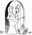 Compartiendo por amor: Dibujos María visita a su prima Isabel