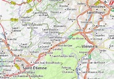 MICHELIN-Landkarte Saint-Joseph - Stadtplan Saint-Joseph - ViaMichelin