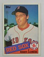 1985 Topps Roger Clemens 181 Rookie Card RED SOX T009 | eBay