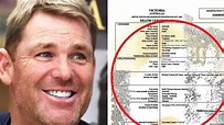 Cricket legend Shane Warne’s official cause of death finally revealed ...