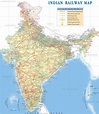 Railway Map of India, Indian Railway Map
