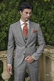ONGala 1164 - Dress for Groom in Grey Prince of Wales Wool Blend ...