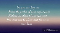 Photograph by Ed Sheeran Lyrics - YouTube